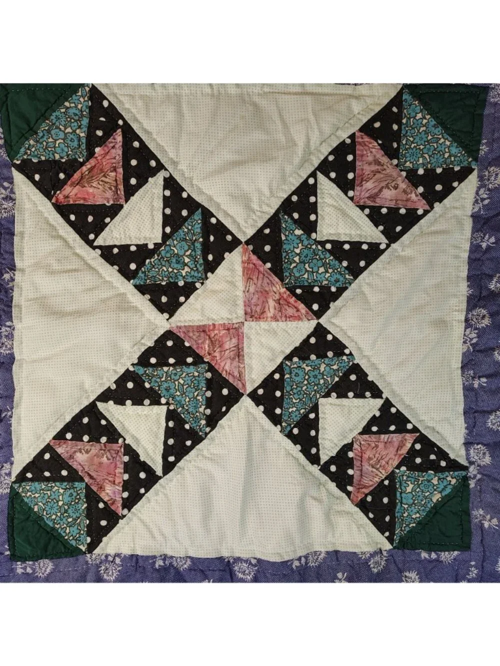 Patchwork Quilt Table Topper 28